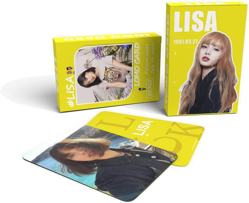 KPOPBP Lomo Card 2022 Season's Greetings Photocard Personal Pictures 4 Boxes / 220 PCS Set Lomo Card Gift for Blink Girls and Boys - Image 4